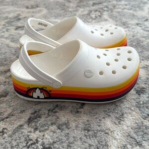 Disney Platform Crocs